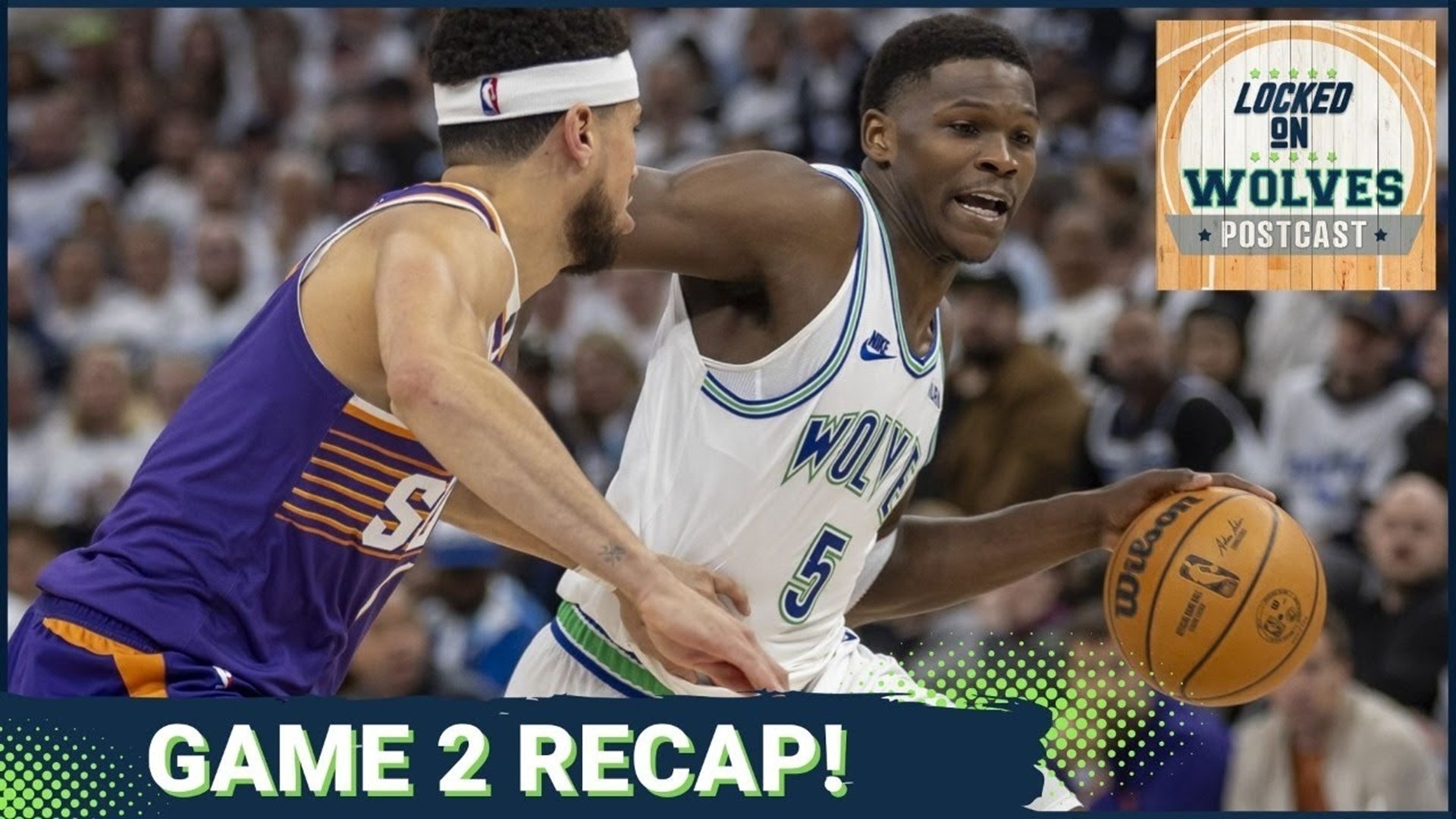 The Minnesota Timberwolves protected home court advantage against the Phoenix Suns in game two of the playoffs. Luke Inman and Sam Ekstrom react.