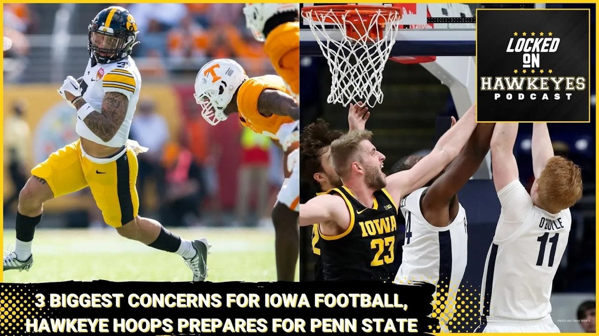Iowa Football: Biggest concerns going into spring practice, Hawkeye Hoops prepares for Penn State