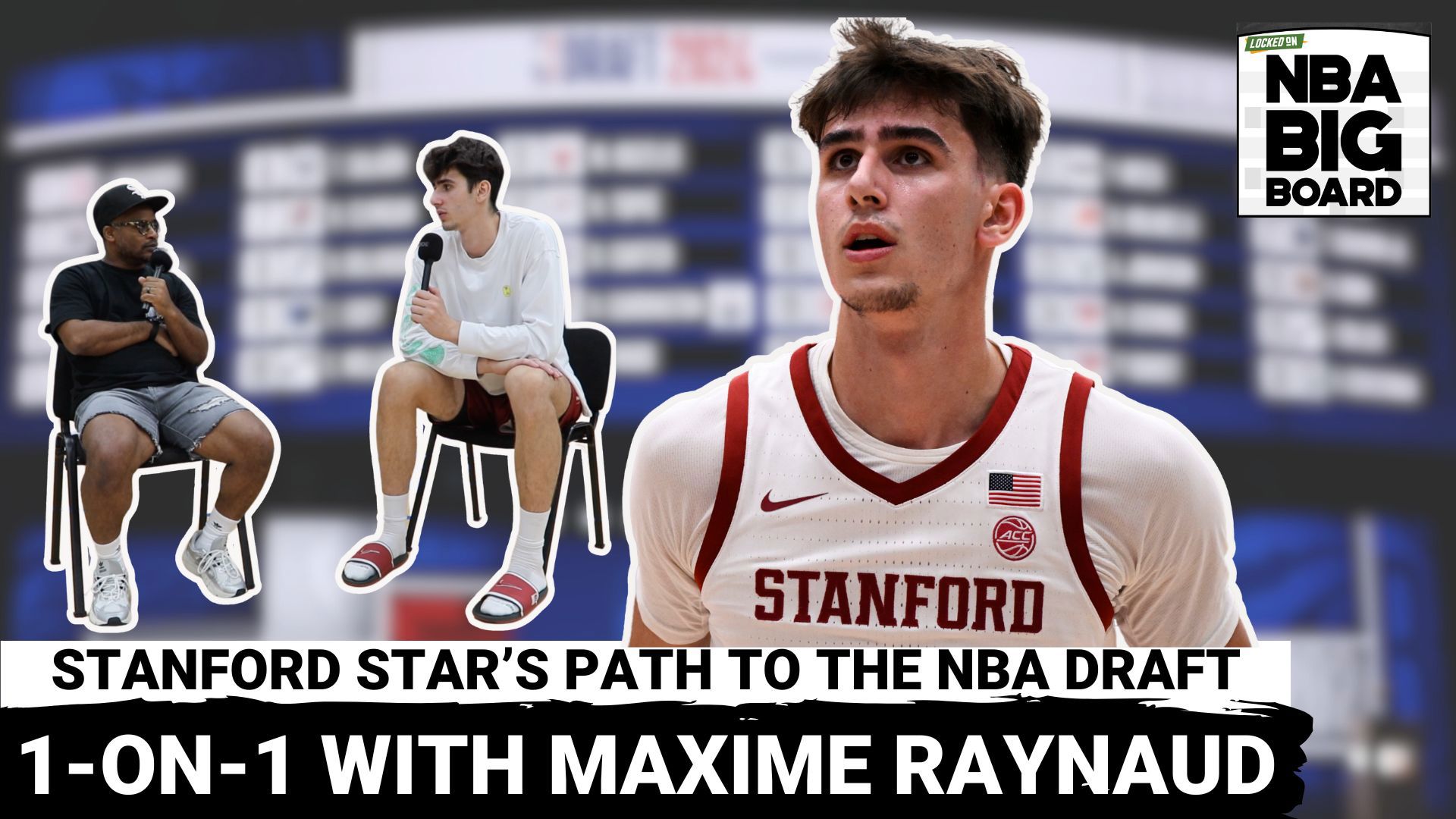 Rafael Barlowe sits down with Stanford's Maxime Raynaud to discuss his remarkable journey from an unheralded freshman  to a standout senior season.