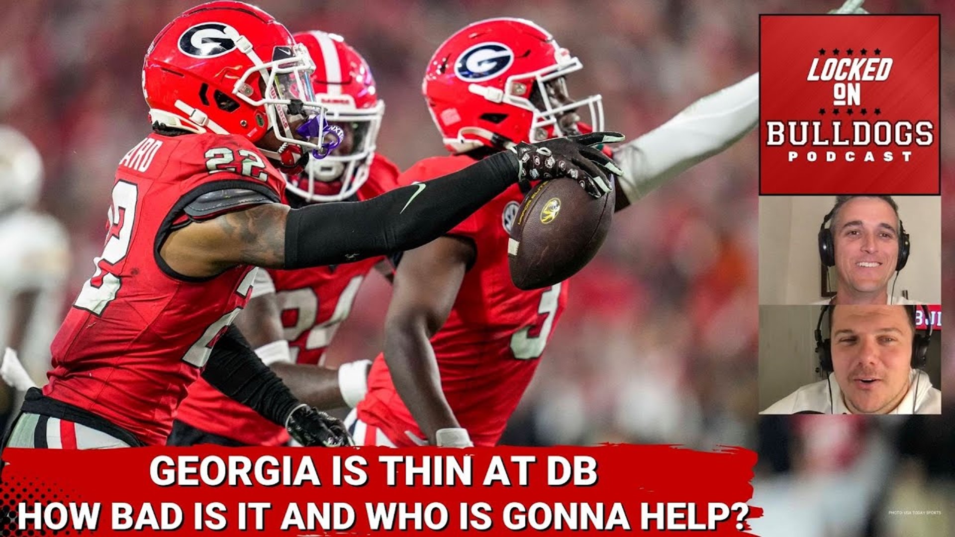Who is gonna cover people for Georgia Football next year??? The answer might make you nervous