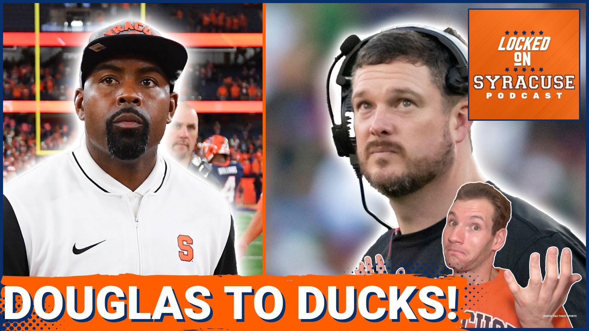 Syracuse Orange Football has lost a key member to their coaching staff for the 2025 season. Ross Douglas as been hired by the Oregon Ducks.
