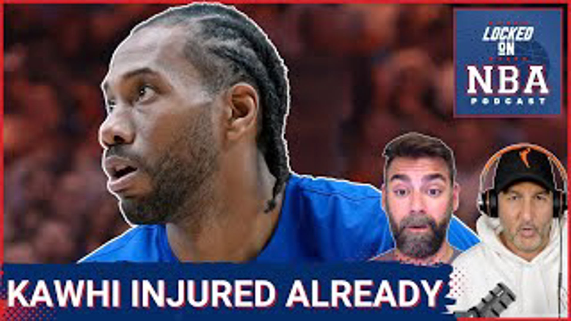 Reports say that Kawhi Leonard had a knee procedure this offseason and is out injured, John Karalis and Jake Madison tell you what it means to the Clippers!