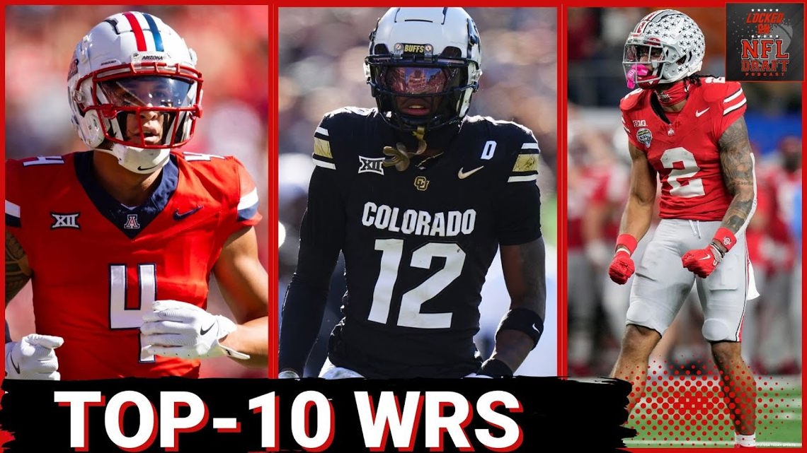Dueling top-10 Wide Receiver Ranking for 2025 NFL Draft+Potential ...