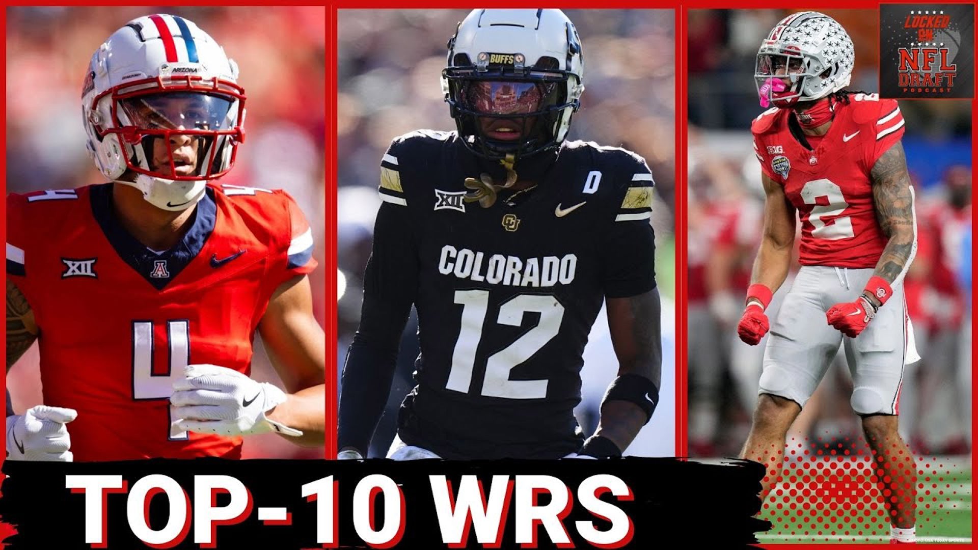 Which WR prospect joins Tetairoa McMillan inside the top-three WRs for the 2025 NFL Draft? DP and Keith go over their separate rankings.