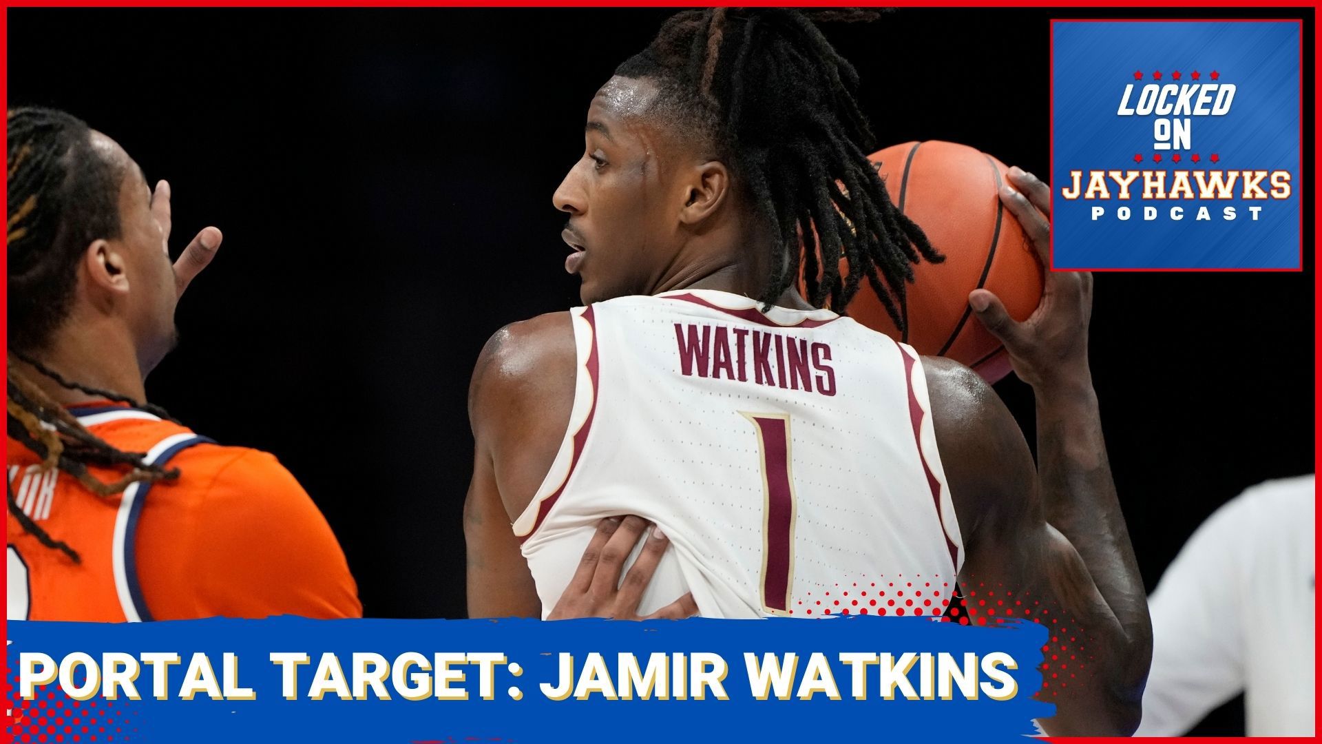 Is Jamir Watkins the missing piece for Kansas Jayhawks basketball? With his impressive combination of athleticism and defense, is he a fit, or is there concern?