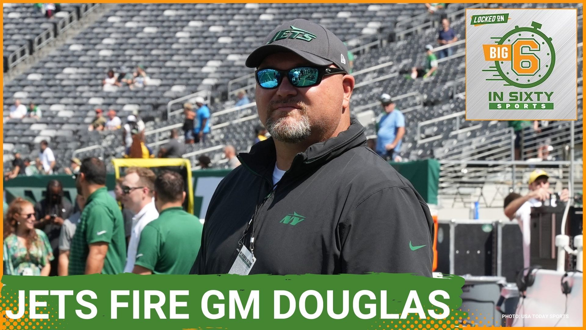 The Jets fire general manager Joe Douglas and the CFP puts Boise State in a bye. The Celtics beat the Cavs and the Bruins fire their coach. Dalton Knecht drops 37.