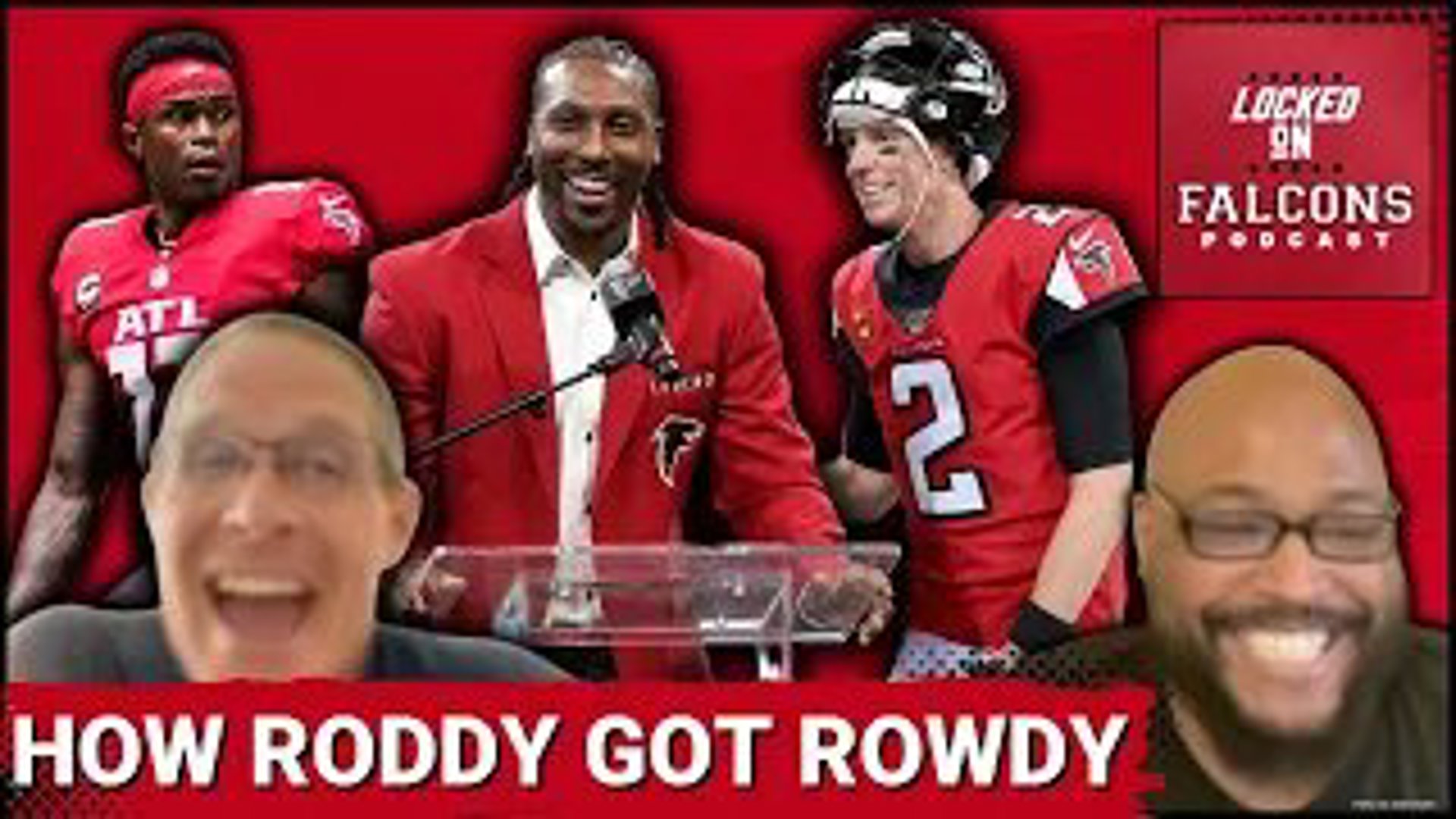 Roddy White became one of the greatest receivers in Atlanta Falcons history despite a rough early start to his career.