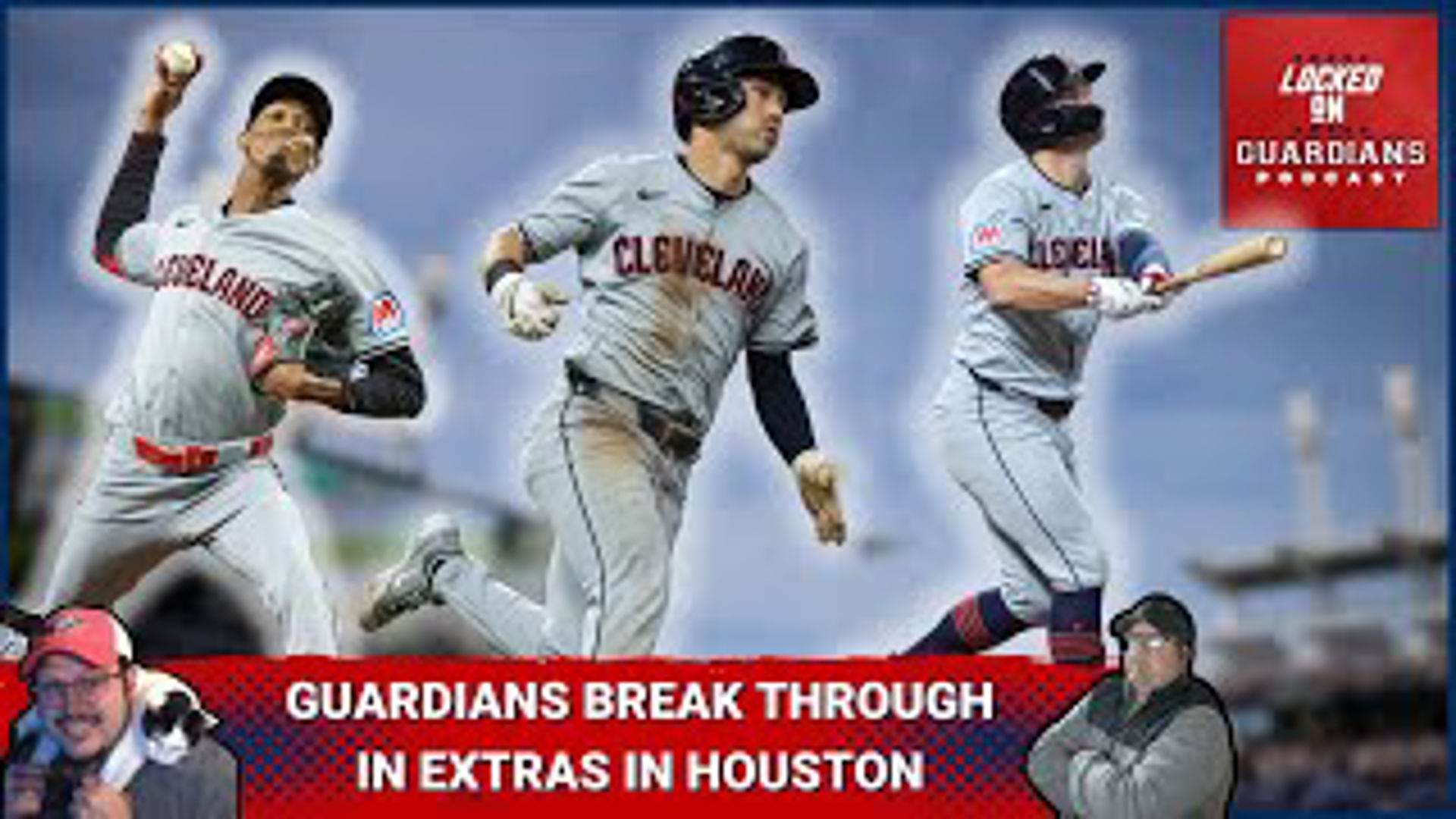 The Guardians had to play a fourth straight extra inning game, and came out on the positive end on the road in Houston on Wednesday.