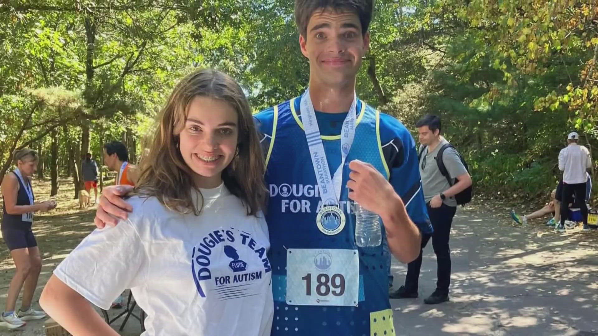 "My goal in joining the foundation was to tell others that anybody can do anything, and running a fast time proves my point," Shane Johnson, 19, said.