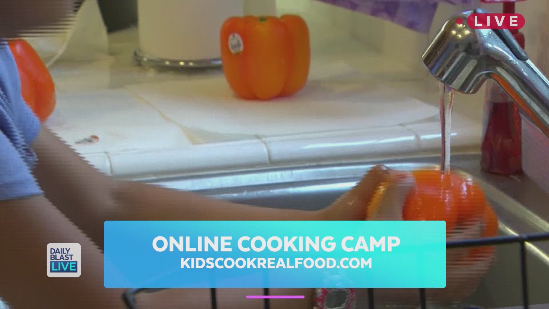 School may be out for summer, but Daily Blast LIVE has all the 'cool' activities to keep kids busy in the hot weather. From an online cooking camp you can do with the entire family to thrill coaster tours, DBL is revealing all the best ways to keep kids e