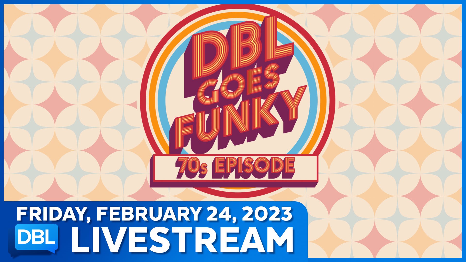 DBL goes 'funky' with an episode dedicated to the 70s! Bo Derek and Suzanne Somers join.