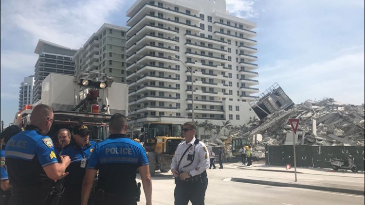Building collapse in Miami Beach injures one | 13wmaz.com