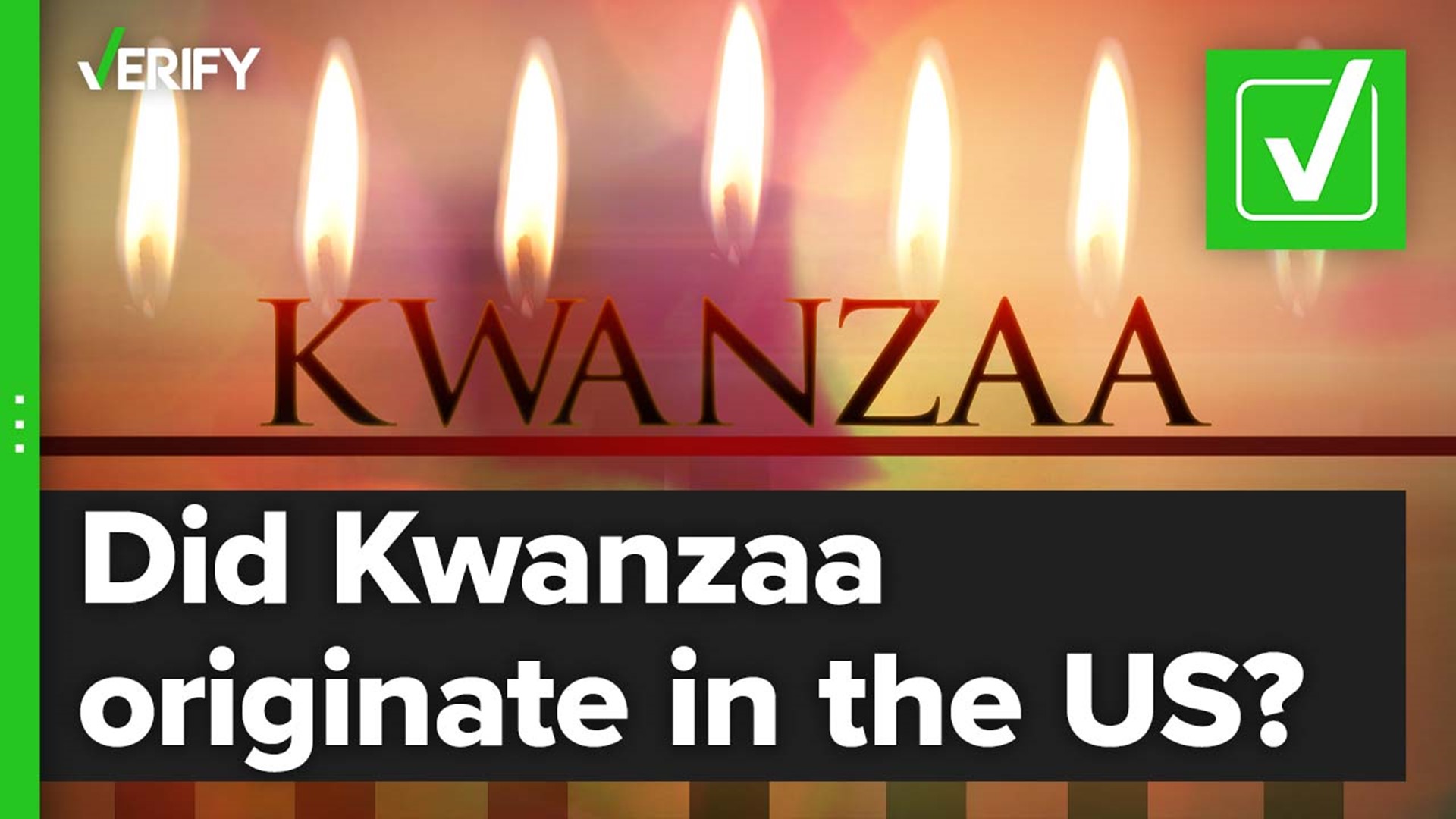 Dr. Maulana Karenga describes the holiday as “a unique time to remember and honor our ancestors; to reflect on what it means to be African and human."