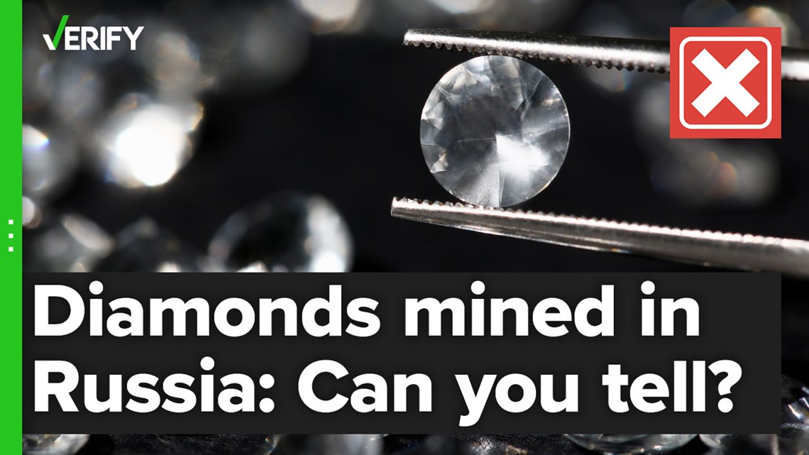 Can you tell if a diamond was mined in Russia?