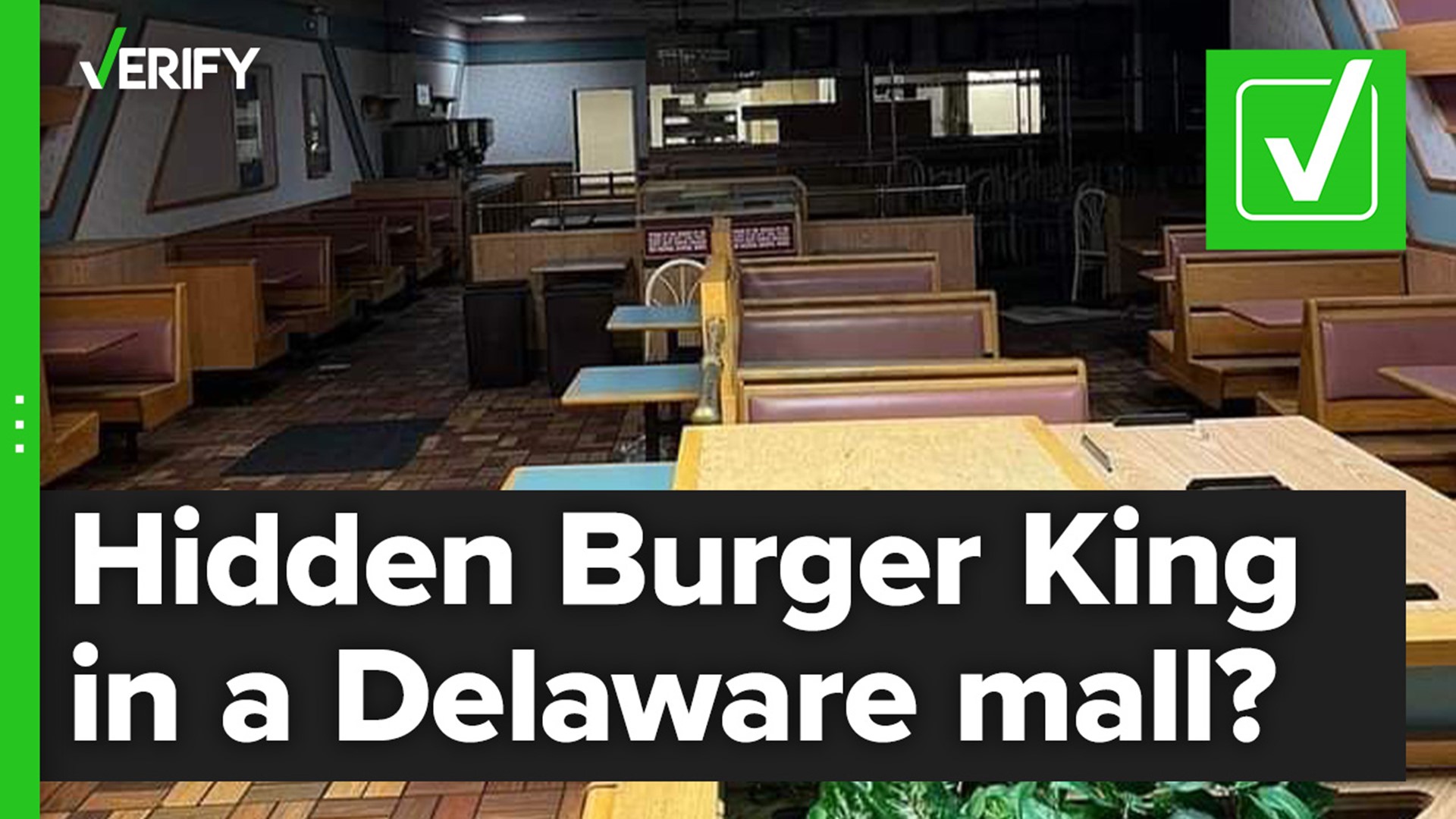 A photo of a retro Burger King, its decor still reminiscent of the 1980s, went viral. The restaurant has remained intact since it closed in 2009.
