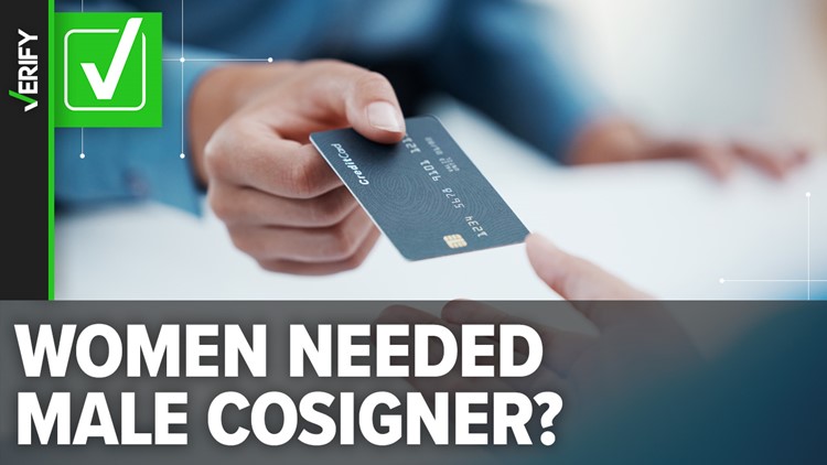 Women often needed a man's signature for credit cards until 1974