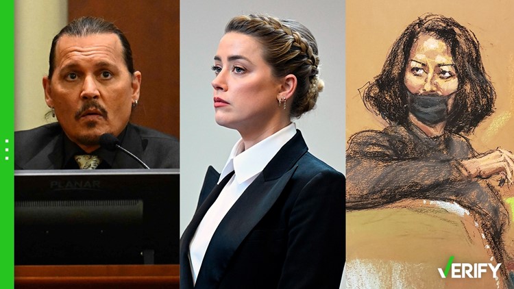 There’s a legal reason why you can watch the Johnny Depp v. Amber Heard trial but couldn’t watch the Ghislaine Maxwell trial