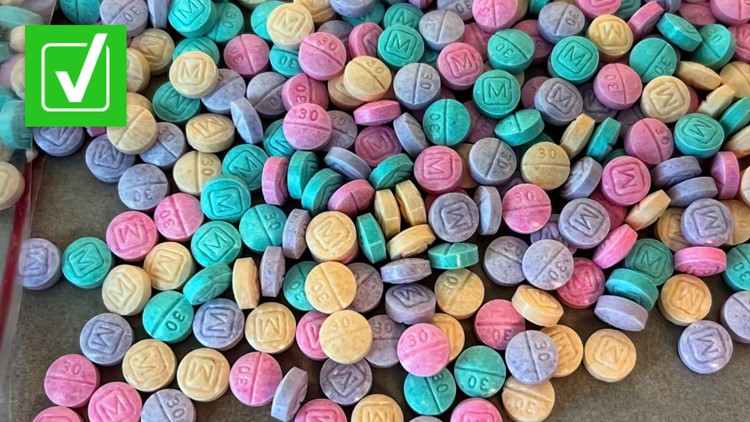 Yes, ‘rainbow’ fentanyl is circulating in the United States