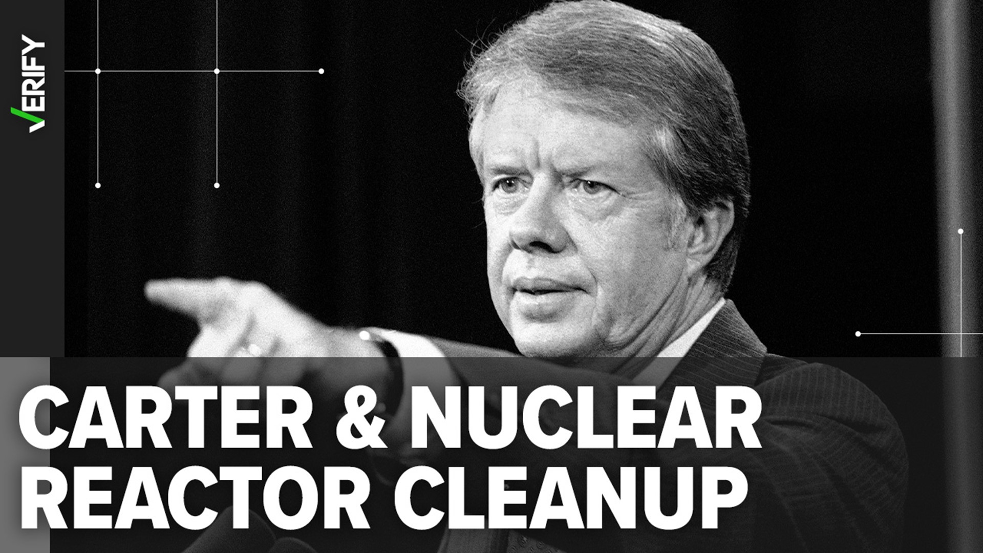 In 1952, a nuclear reactor partially melted down in Canada. Then-U.S. Navy Lt. Jimmy Carter led a team of men to help with cleanup efforts.