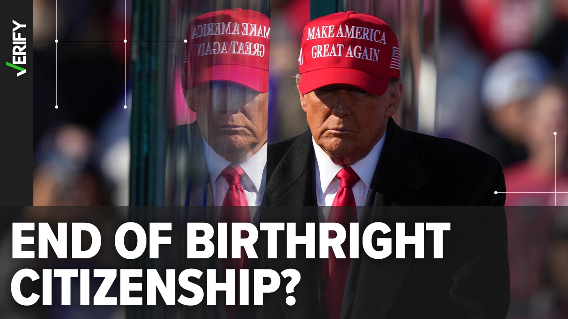 Donald Trump cannot end birthright citizenship by executive order. Amending the Constitution would require congressional action and ratification by the states.