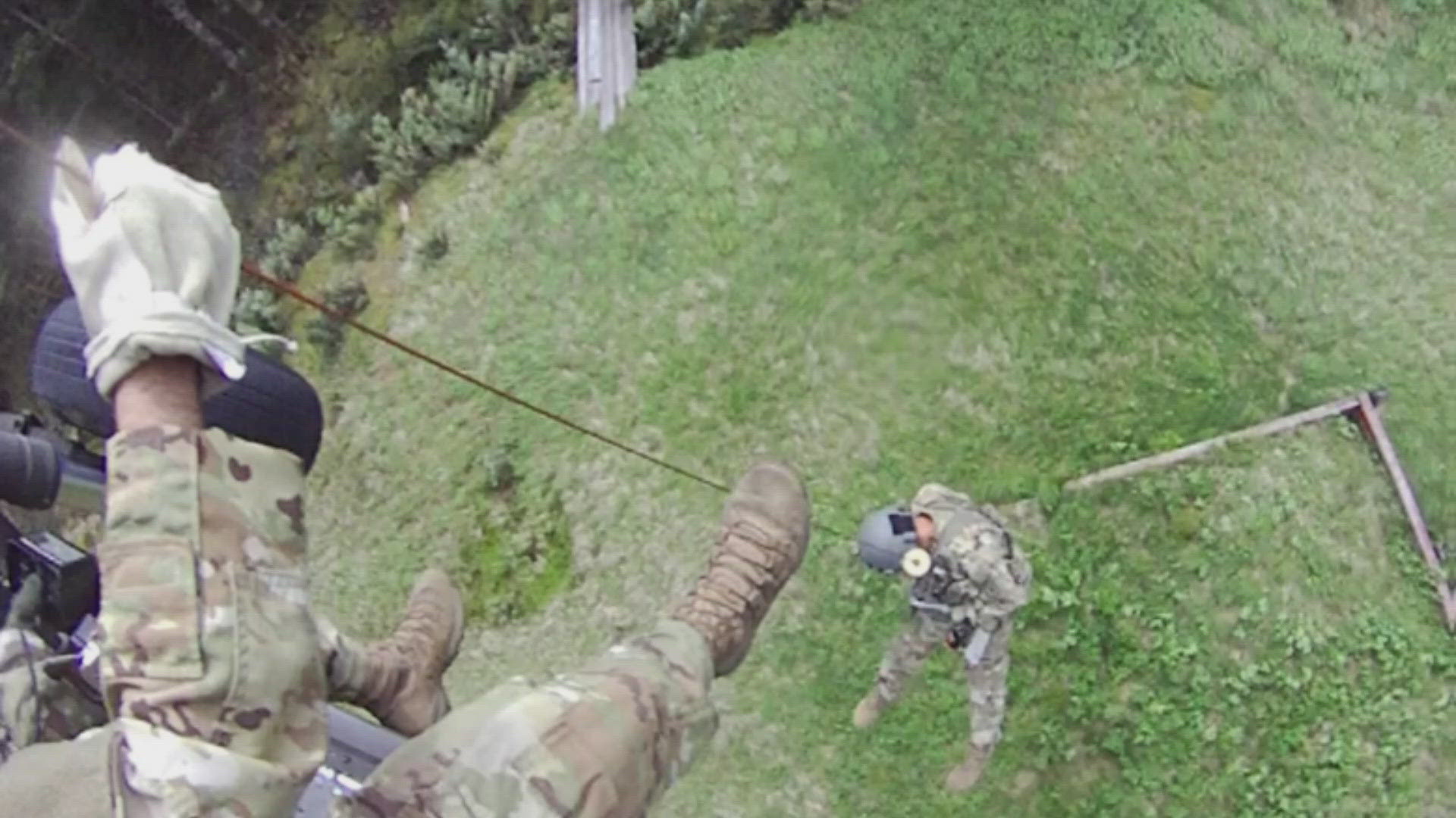 According to the release, flight crews from the Tennessee Army National Guard performed two air evacuation missions for hikers suffering from "medical emergencies."