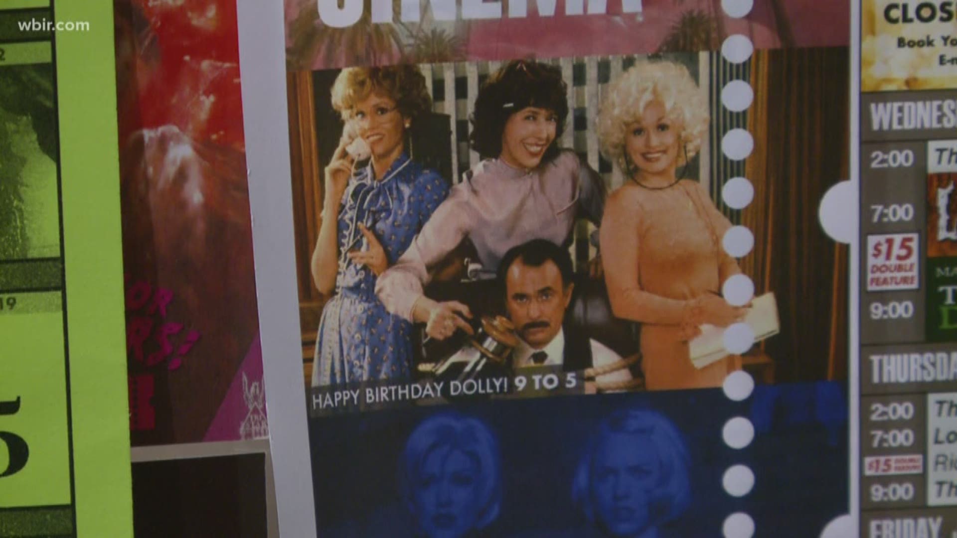 The cinema held a special screening of "Nine to Five" to celebrate the East Tennessee singer's national impact.