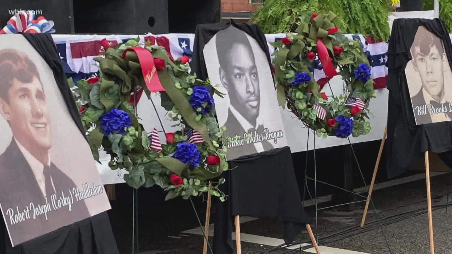 The LaFollette Owls gathered for a high school reunion with a special ceremony held to honor veterans. They also honored four fallen Vietnam veterans.