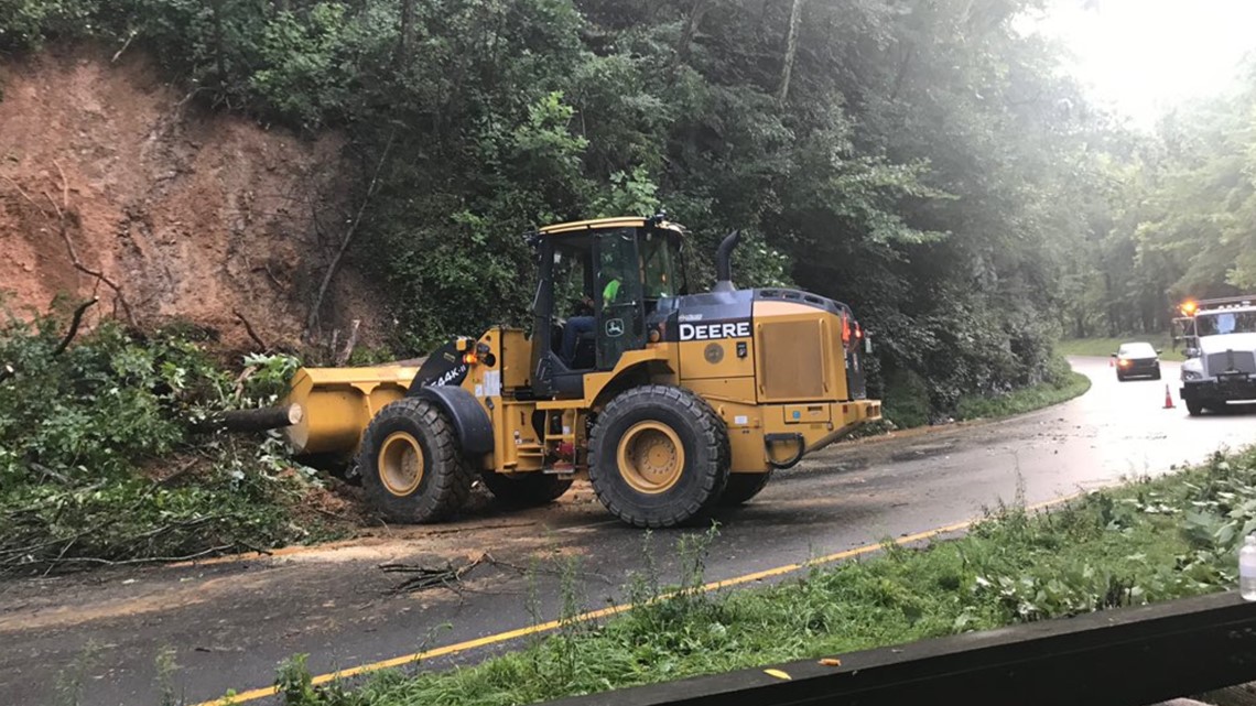 man dead after tree fell on vehicle on the Spur between