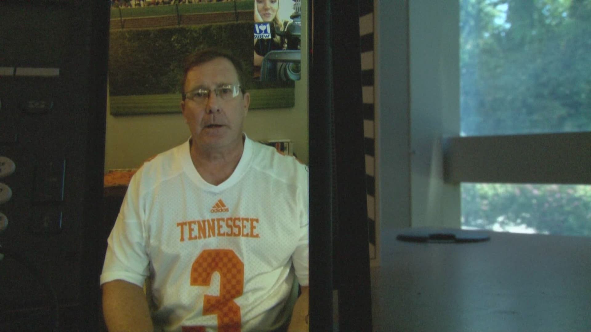 An effort began to send the elementary school student not only an official Vols t-shirt and other gear, but even more, they wanted him to know that his fellow Tennessee fans had his back.
