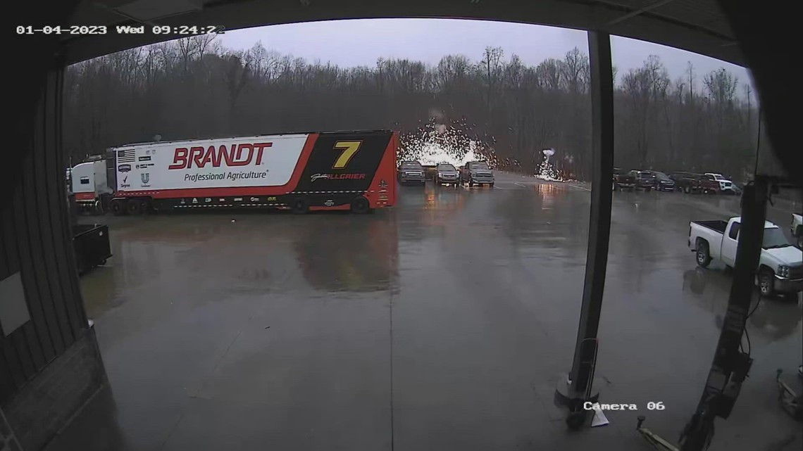 Lightning strikes JR Motorsports in North Carolina