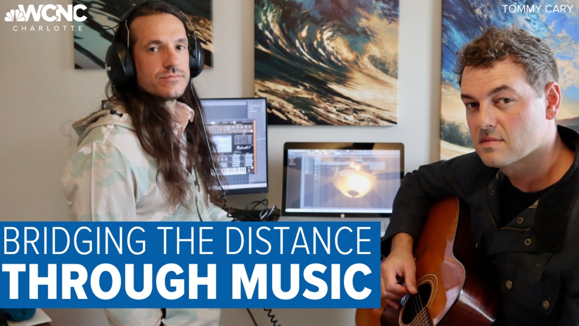 The brothers live in different cities and have different software, computers, and strengths. They say the act of making music together bridges the physical distance.