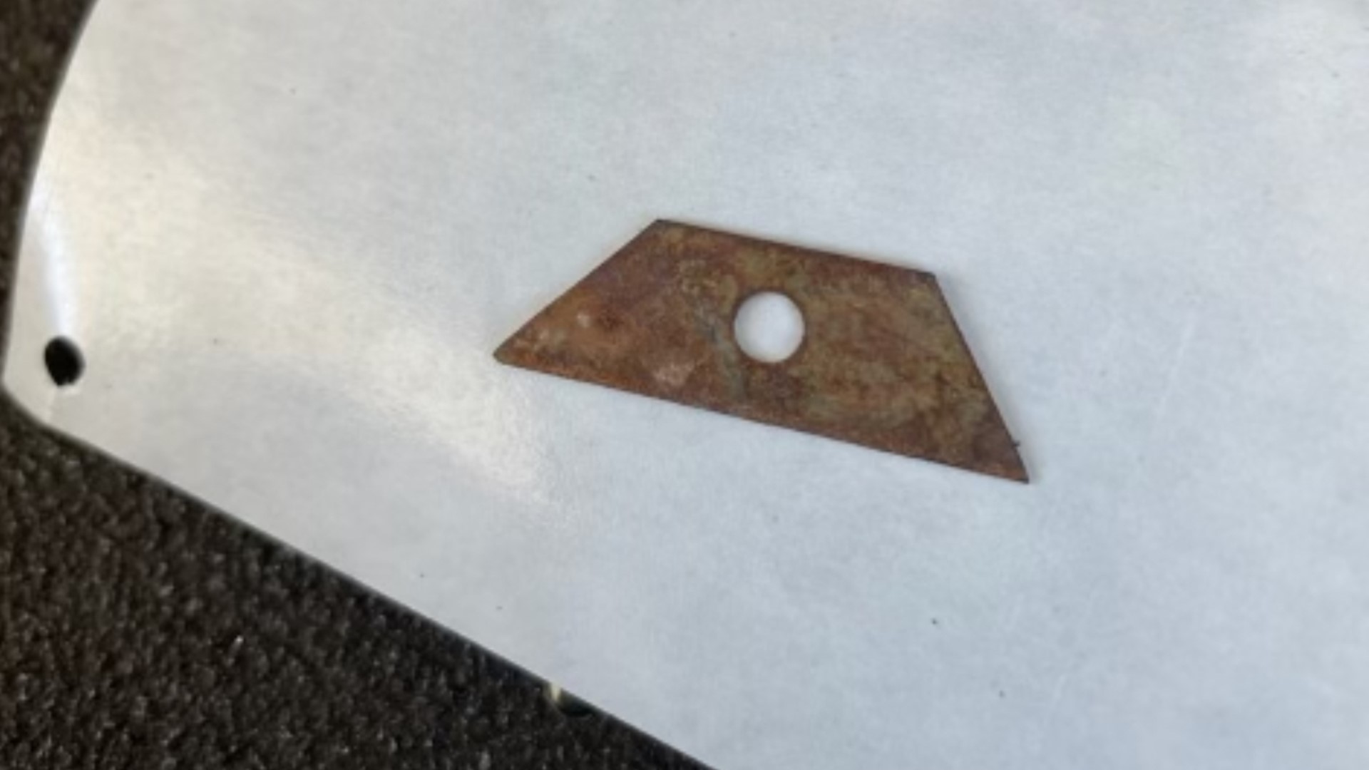 Be aware Razor blades found on gas pump handles