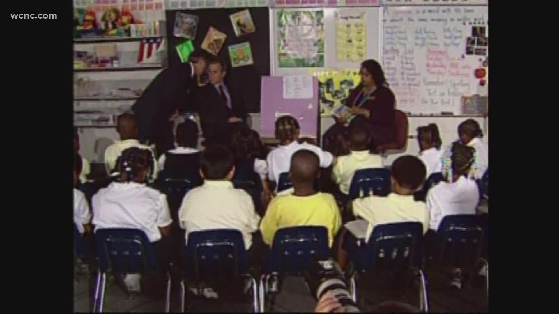 Terry Abbott was the chief of staff for U.S. Secretary of Education Rod Paige in 2001. The pair flew to Florida with President George W. Bush and others on Sept 10.