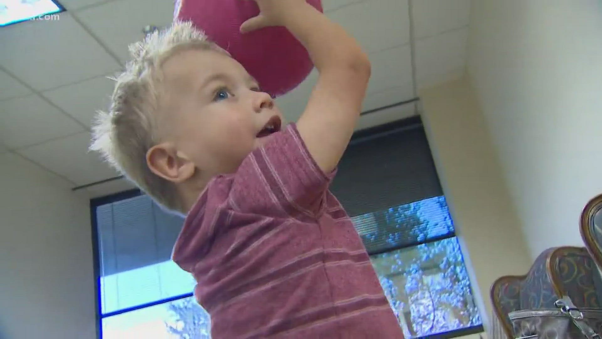 Little Elm woman donates kidney to her three-year-old son