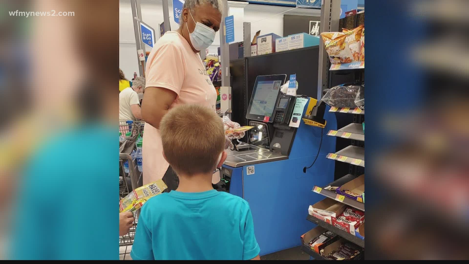 Bobby Clayton was buying Fourth of July supplies with his two sons when a complete stranger struck up a conversation.