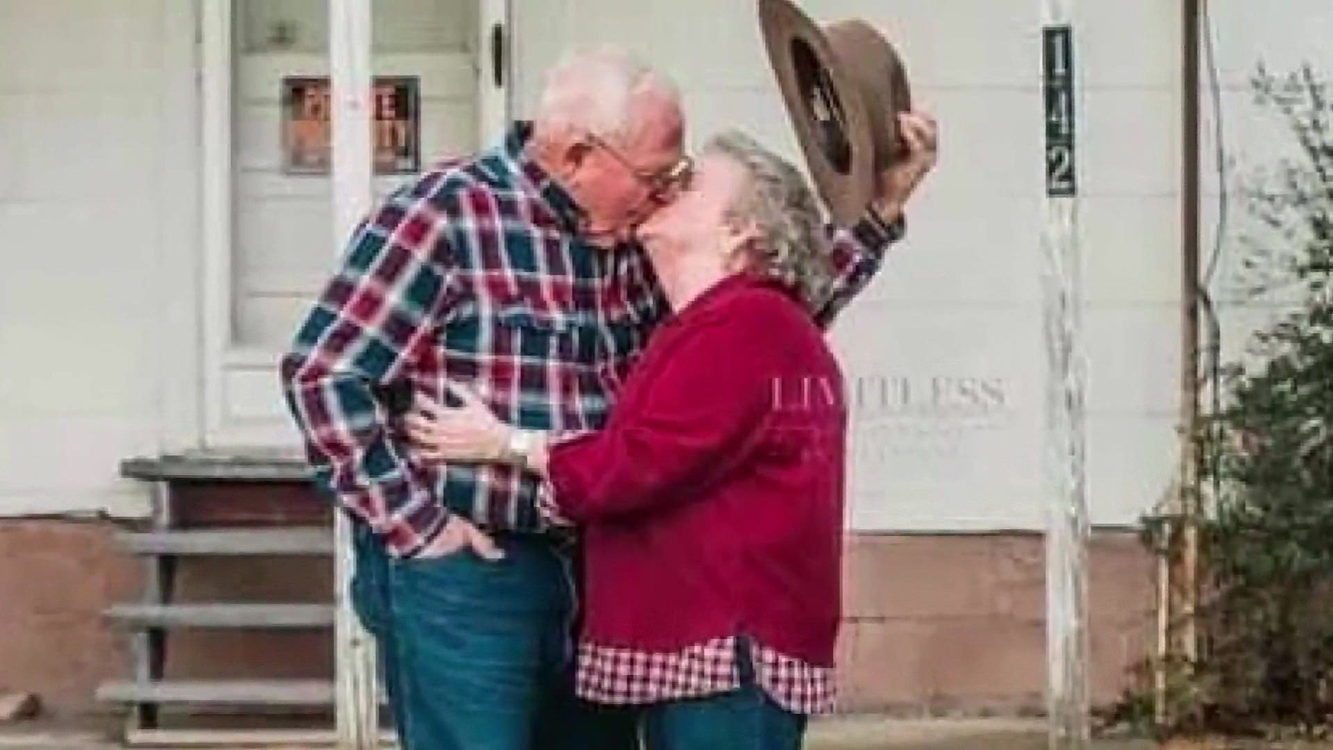 Sherwood Pope and his wife Doris were married 61 years. The Harnett County couple got sick after Thanksgiving. They died next to each other.