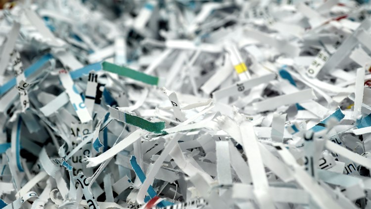 Shred your documents to keep your identity secured