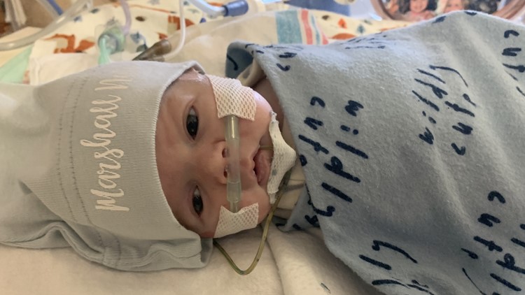 After 104 days in NICU, adopted baby goes home to his new family