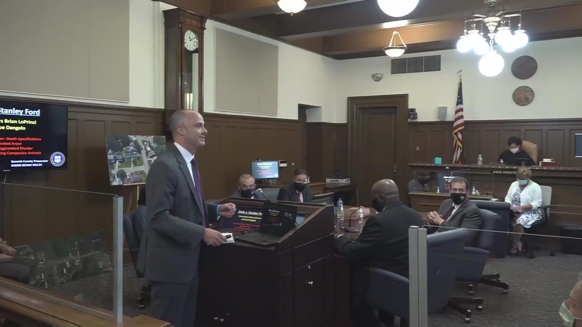 Stanley Ford is accused of killing 9 people in house fires.