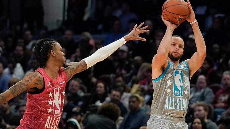 Stephen Curry sets NBA All-Star Game record for 3-pointers made, wins MVP