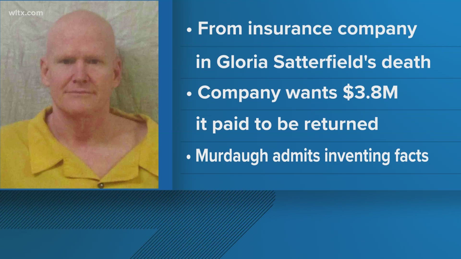 Convicted murderer Alex Murdaugh is being sued by the insurance company that paid for the death of his housekeeper.