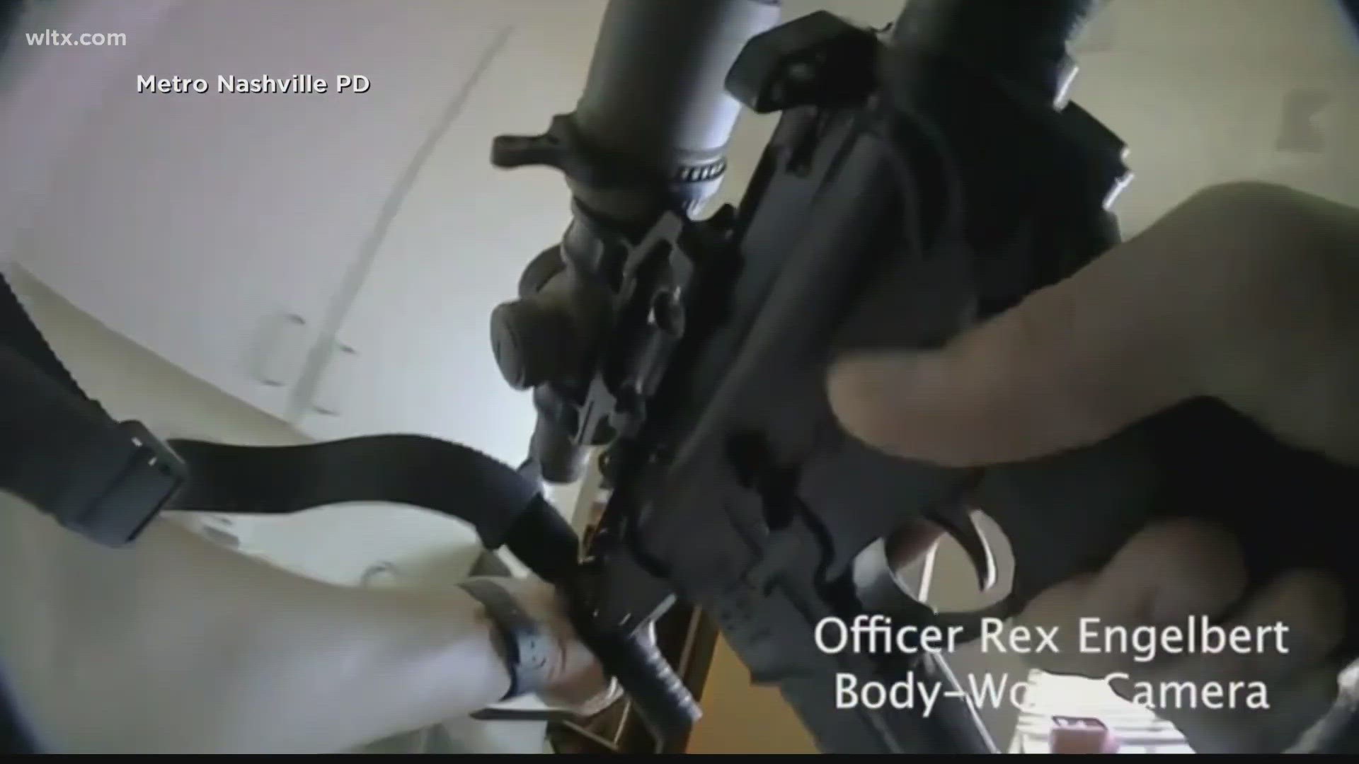 New body camera video released by the Metropolitan Nashville Police Department shows officers responding to Monday's school shooting at a elementary school.