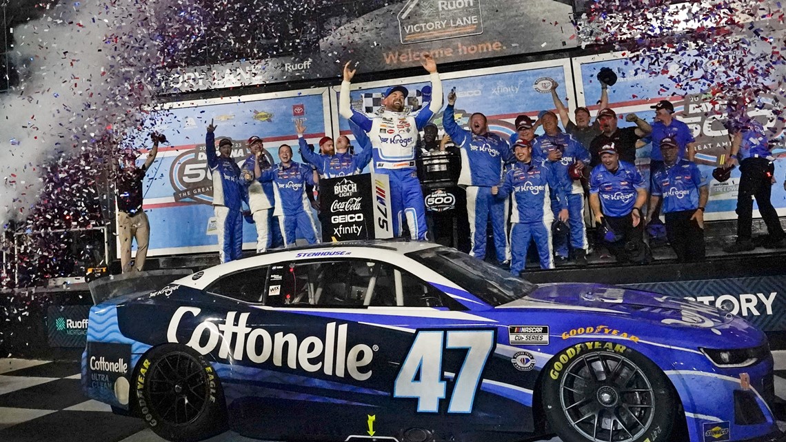 Ricky Stenhouse Jr. Wins Longest Daytona 500 In History | 13wmaz.com