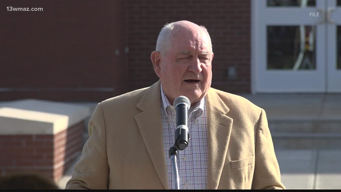 Perdue, a Central Georgia native and Bonaire resident, is being honored at a local college, as CGTC renames its Admin...