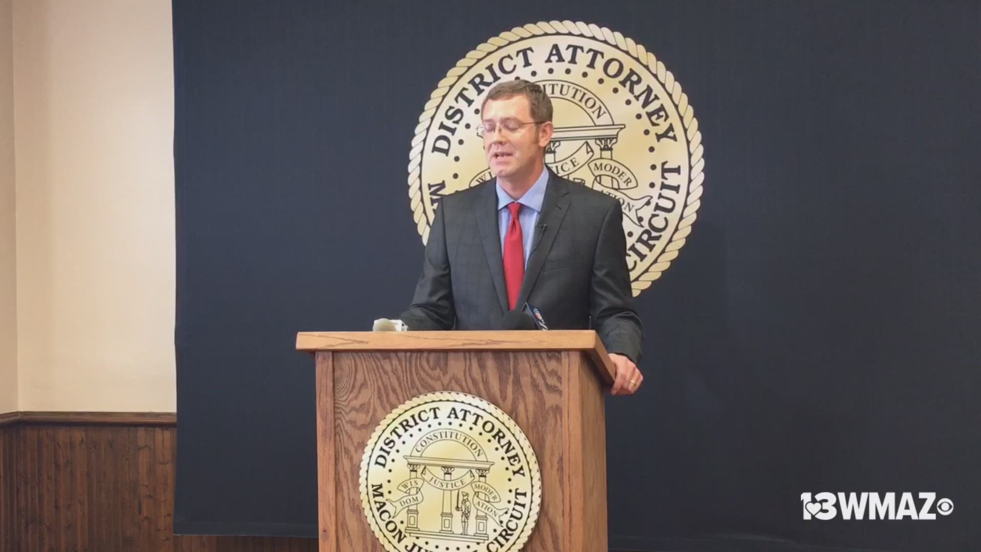 District Attorney David Cooke called on the state of Georgia to ban commercial gambling machines at a press conference on Monday