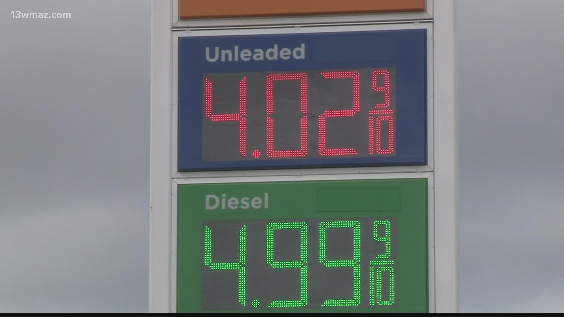 Macon is among the state's most expensive metro markets. In 2008, Georgia hit a record high at $4.16