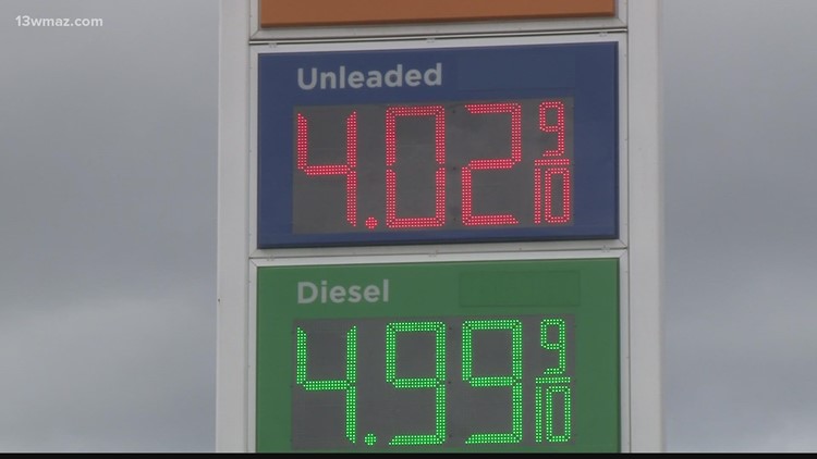 Gas prices in Georgia have increased 50¢ in the last week, and experts say it won't stop there