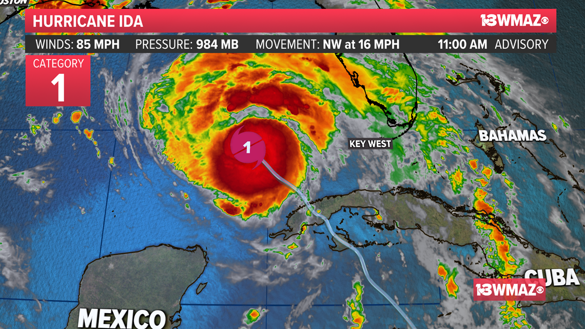 Tracking The Tropic: Hurricane Ida 