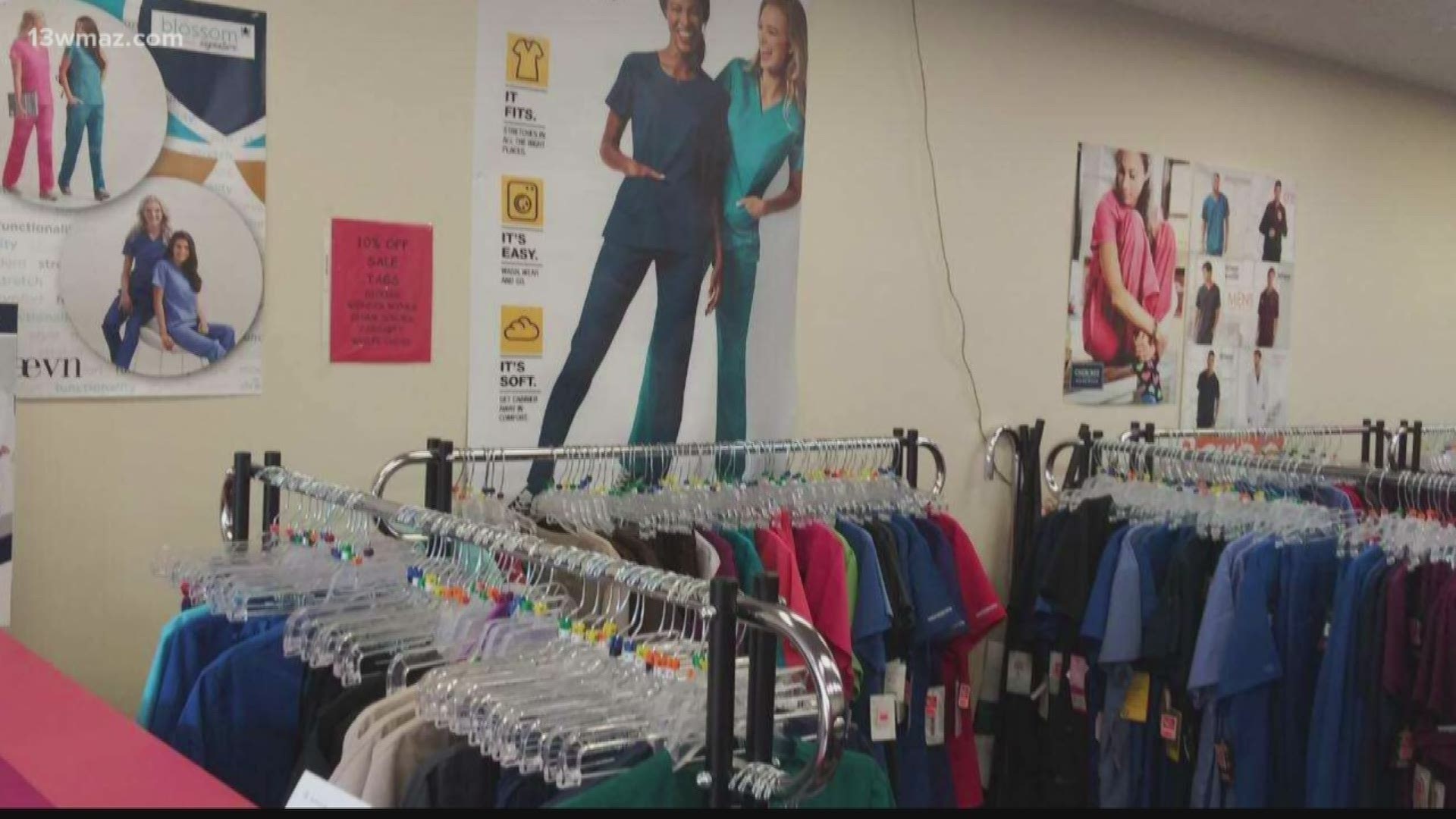 Many stores in the community have seen a significant drop in business due to COVID-19, but the Uniform Store remains open and continues to serve healthcare workers.