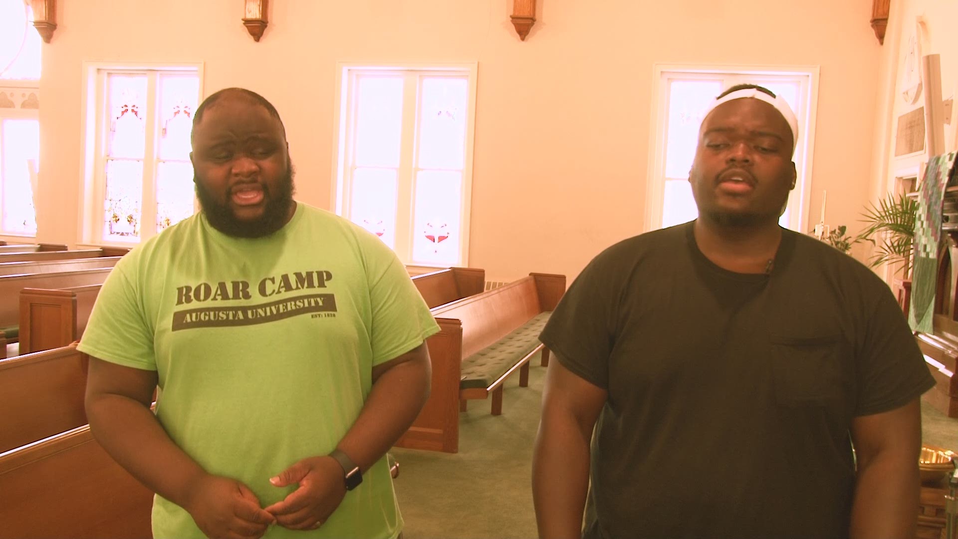 The pair used their angelic voices to carry them into college scholarships. Now, they want to motivate other young men to purse their passions.